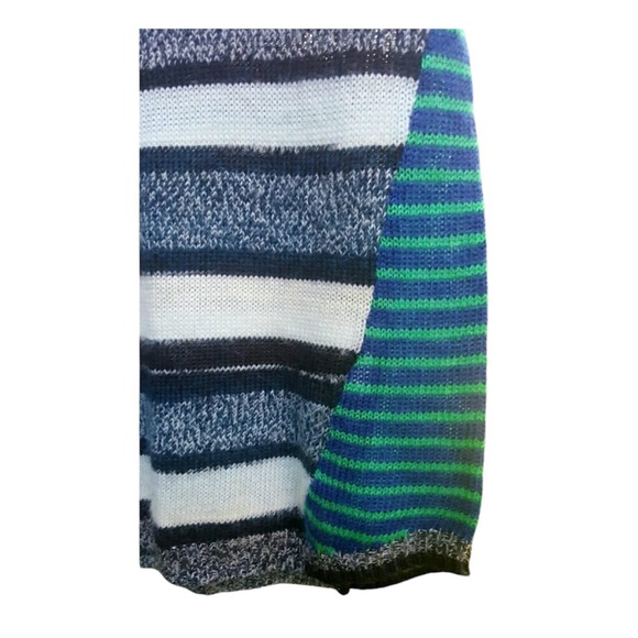 Prana Seffi Acrylic Wool Multicolor Striped Sweater Large NWT - Picture 7 of 8